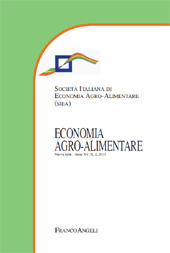 Articolo, Circuiti di produzione e consumo alternativi per l'organizzazione del sistema agro-alimentare calabrese : un quadro introduttivo, Franco Angeli