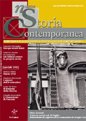 Fascículo, Nuova storia contemporanea : bimestrale di studi storici e politici sull'età contemporanea : XVII, 3, 2013, Le Lettere