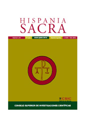 Heft, Hispania Sacra : LXV, n° extra 1, 2013, CSIC