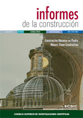 Fascicolo, Informes de la construcción : 65, n° extra 2, 2013, CSIC