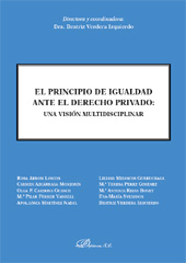 E-book, El principio de igualdad ante el derecho privado : una visión multidisciplinar, Dykinson