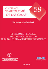 E-book, El régimen procesal de los fiscales en los tribunales penales internacionales, Ambos, Kai., Dykinson