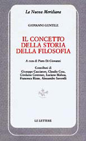 eBook, Il concetto della storia della filosofia, Gentile, Giovanni, 1875-1944, Le Lettere