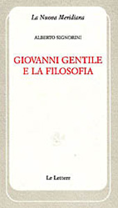 eBook, Giovanni Gentile e la filosofia, Le Lettere