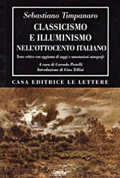 eBook, Classicismo e illuminismo nell'Ottocento italiano : testo critico con aggiunta di saggi e annotazioni autografe, Le Lettere