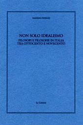 eBook, Non solo idealismo : filosofi e filosofie in Italia tra Ottocento e Novecento, Le Lettere
