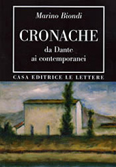 E-book, Cronache : da Dante ai contemporanei, Biondi, Marino, Le Lettere