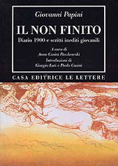 E-book, Il non finito : diario 1900 e scritti inediti giovanili, Le Lettere