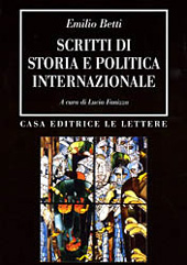 eBook, Scritti di storia e politica internazionale, Betti, Emilio, 1890-, Le Lettere