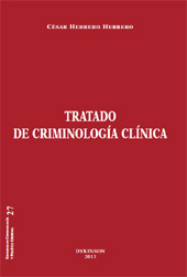 eBook, Tratado de criminología clínica, Herrero Herrero, César, Dykinson