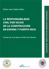 E-book, La responsabilidad civil por vicios de la construcción en España y Puerto Rico, Cabán Vales, Pedro Juan, Dykinson