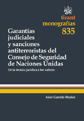 E-book, Garantías judiciales y sanciones antiterroristas del Consejo de Seguridad de Naciones Unidas : de la técnica jurídica a los valores, Garrido Muñoz, Asier, Tirant lo Blanch