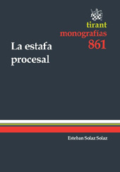 E-book, La estafa procesal, Tirant lo Blanch