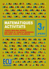 E-book, Matemàtiques 3r d'ESO activitats, Molina Núñez, Jesús, Editorial Club Universitario