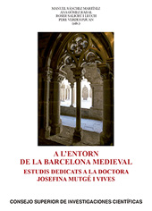 E-book, A l'entorn de la Barcelona medieval : estudis dedicats a la Dra. Josefina Mutgé i Vives, CSIC