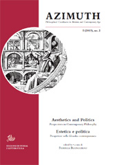 Fascicolo, Azimuth : Philosophical Coordinates in Modern and Contemporary Age : 2, 2, 2013, Edizioni di storia e letteratura