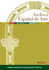 Fascículo, Archivo Español de Arte : LXXXVI, 344, 4, 2013, CSIC, Consejo Superior de Investigaciones Científicas