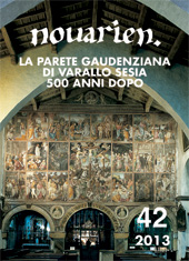 Articolo, Un esempio di iconografia francescana a Novara : gli affreschi del tramezzo di San Nazzaro della Costa, Interlinea