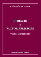eBook, Derecho y factor religioso : textos y materiales, Polo Sabau, José Ramón, Dykinson
