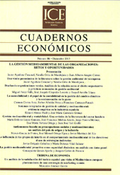 Issue, Cuadernos Económicos ICE : Información Comercial Española : 86, 2, 2013, Ministerio de Economía y Competitividad