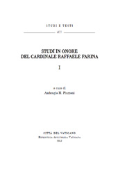 eBook, Studi in onore del cardinale Raffaele Farina, Biblioteca apostolica vaticana