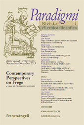 Artículo, Naturalizzazione e scetticismo globale : il caso di Gottlob Frege, Franco Angeli