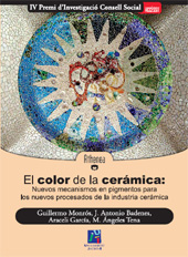 E-book, El color de la cerámica : nuevos mecanismos en pigmentos para los nuevos procesados de la industria cerámica, Universitat Jaume I