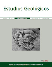 Fascículo, Estudios geológicos : 69, 2, 2013, CSIC, Consejo Superior de Investigaciones Científicas