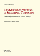 E-book, L'universo leopardiano di Sebastiano Timpanaro e altri saggi su Leopardi e sulla famiglia, Pestelli, Corrado, 1957-, Polistampa