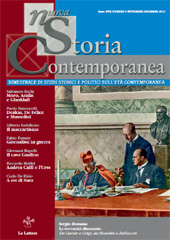 Fascicolo, Nuova storia contemporanea : bimestrale di studi storici e politici sull'età contemporanea : XVII, 6, 2013, Le Lettere
