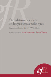 E-book, Circulation des idées et des pratiques politiques : France et Italie (XIIIe-XVIe siècle), École française de Rome