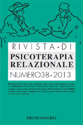 Fascicolo, Rivista di psicoterapia relazionale : 38, 2, 2013, Franco Angeli