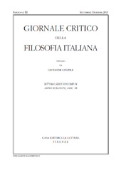 Article, Francesco Adorno, professore fiorentino, Le Lettere