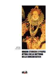 E-book, Origini storiche e profili attuali della dottrina della consideration, Editpress