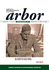 Fascículo, Arbor : 189, 764, 6, 2013, CSIC, Consejo Superior de Investigaciones Científicas