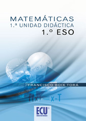 E-book, Matemáticas : 1.ª unidad didáctica 1.⁰ ESO, Boix Torá, Francisco, Editorial Club Universitario