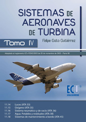 E-book, Sistemas de aeronaves de turbina : tomo IV, Gato Gutiérrez, Felipe, Editorial Club Universitario