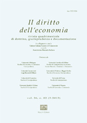 Articolo, L'oggettivazione della concorrenza nella giurisprudenza 2013 della Corte costituzionale, Enrico Mucchi Editore