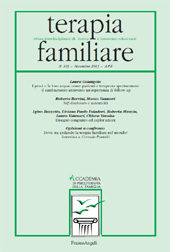 Artikel, Opinioni a confronto : dove sta andando la terapia familiare nel mondo? : intervista a Corrado Pontalti, Franco Angeli