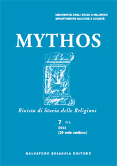 Issue, Mythos : Rivista di storia delle religioni : 7, 2013, S. Sciascia