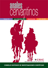 Heft, Anales Cervantinos : 45, 2013, CSIC, Consejo Superior de Investigaciones Científicas