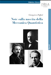 E-book, Note sulla nascita della meccanica quantistica, Paffuti, Giampiero, Pisa University Press