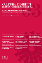 Articolo, La Costituzione e i giovani : inattuale o inattuata?, Pisa University Press