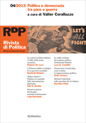 Fascicolo, Rivista di politica : trimestrale di studi, analisi e commenti : 4, 2013, Rubbettino