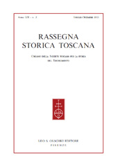 Fascicule, Rassegna storica toscana : LIX, 2, 2013, L.S. Olschki