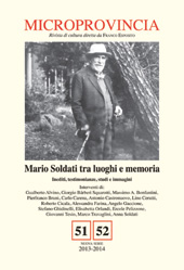 Articolo, Su alcune prime edizioni di Mario Soldati : appunti di storia editoriale, Interlinea