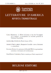 Fascicolo, Letterature d'America : rivista trimestrale : XXXIII, 146/147, 2013, Bulzoni