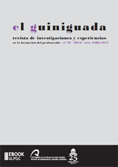 Fascicule, El Guiniguada : revista de investigaciones y experiencias en la formación del profesorado : 22, 2013, Universidad de Las Palmas de Gran Canaria, Servicio de Publicaciones