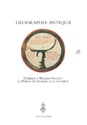 Fascicolo, Geographia antiqua : XXII, 2013, L.S. Olschki