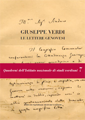 E-book, Le lettere genovesi, Verdi, Giuseppe, 1813-1901, Istituto nazionale di studi verdiani